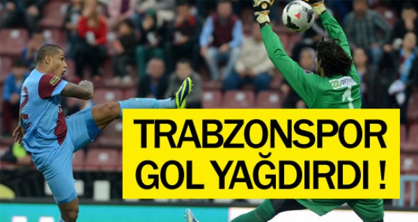 Trabzon'da gol yamuru 